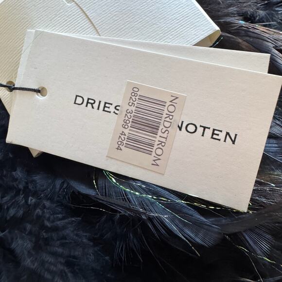 NWT Rare DRIES VAN NOTEN Roya Feather Jacket - Picture 8 of 16